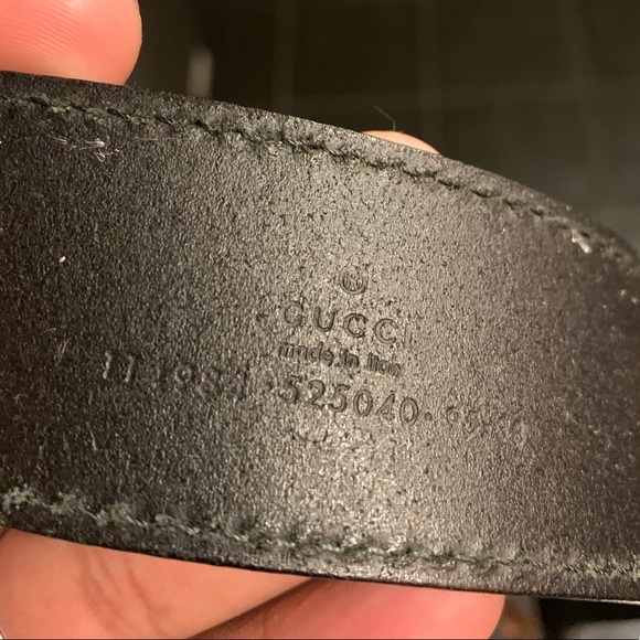 Gucci Leather Belt with Interlock G - Picture 3 of 3